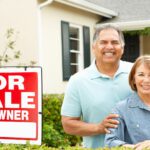 A middle-aged couple selling their house in Orlando Florida.